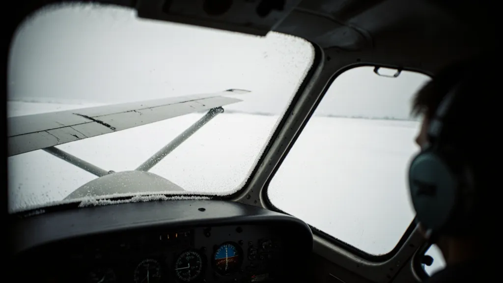 Vereisung im Flug: Was VFR-Piloten über Aufbaueis wissen müssen