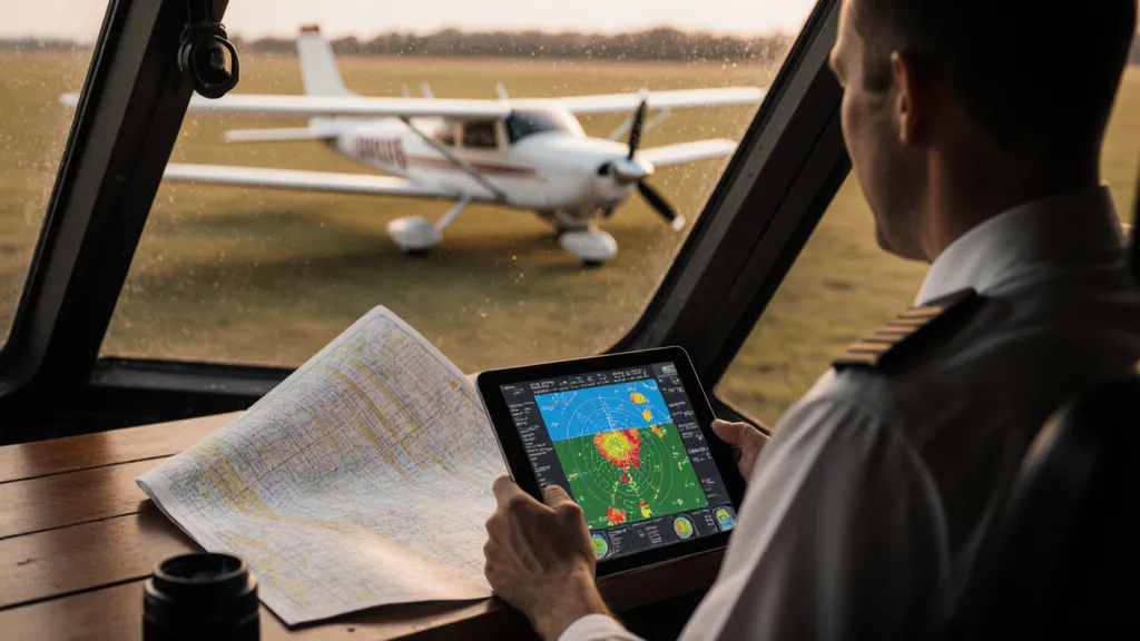 VFR-Flugvorbereitung Schritt für Schritt: AIP, NOTAM, Wetter, Sprit und Masse – die komplette Checkliste