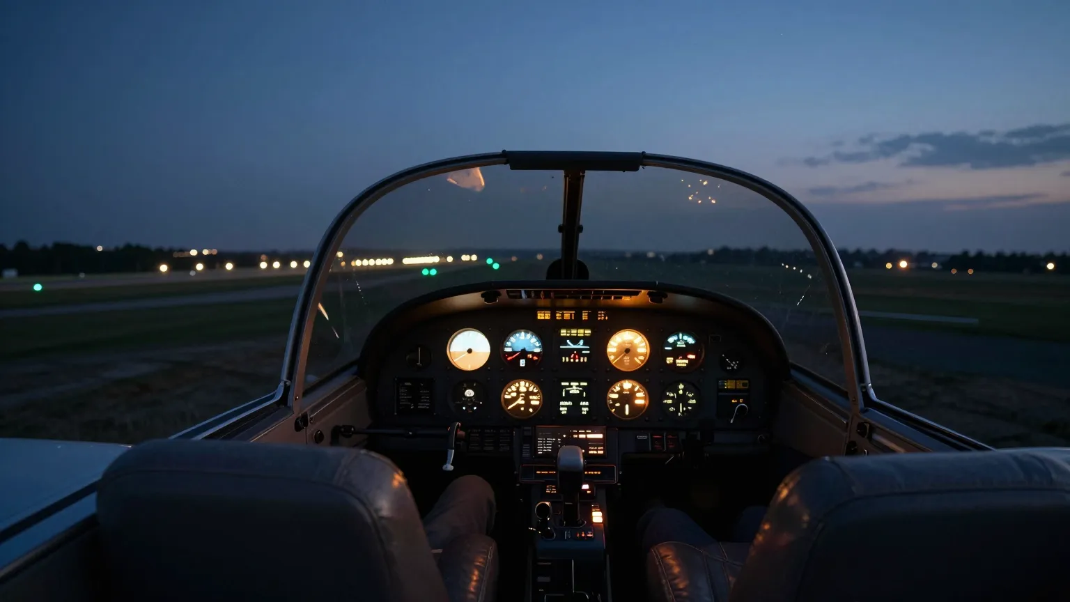 VFR-Nachtflug: Was die NVFR-Berechtigung verlangt – und warum die Saison im Oktober beginnt