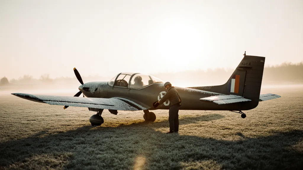 Kaltstart und Reif auf den Flächen: VFR-Fliegen im Winter